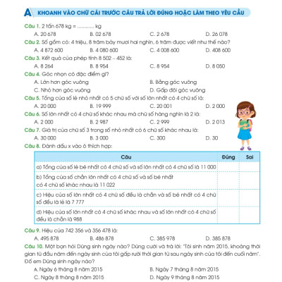 Phiếu Bài Tập Cuối Tuần Toán 4 (35 Tuần Học) - MEGA