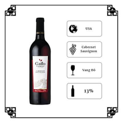 Rượu Vang Mỹ Gallo Family Vineyards Cabernet Sauvignon