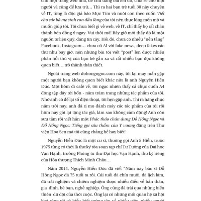 CHUYỆN HỒI ĐÓ – Đỗ Hồng Ngọc - PHANBOOK