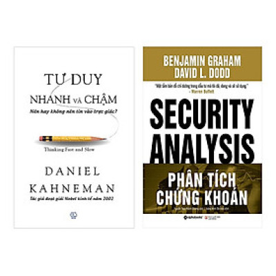 Combo Tư Duy Nhanh Và Chậm Và Phân Tích Chứng Khoán (2 Cuốn)