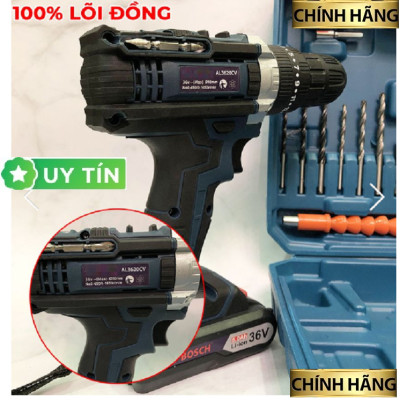 MÁY KHOAN PIN CAO CÁP SUSANO 36V + TẶNG BỘ PHỤ KIỆN 24 MÓN