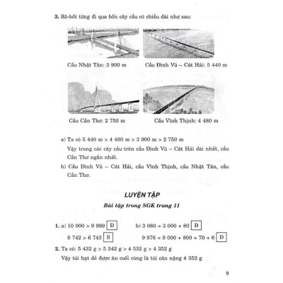 Sách - Hướng Dẫn Giải Bài Tập Toán Lớp 3 - Tập 2 - Dùng Kèm SGK Kết Nối - Hồng Ân