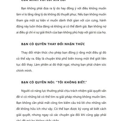 “Xin Lỗi, Tôi Không Thích” - Đặt Ra Ranh Giới Cá Nhân Và Thoát Khỏi Mối Quan Hệ Độc Hại