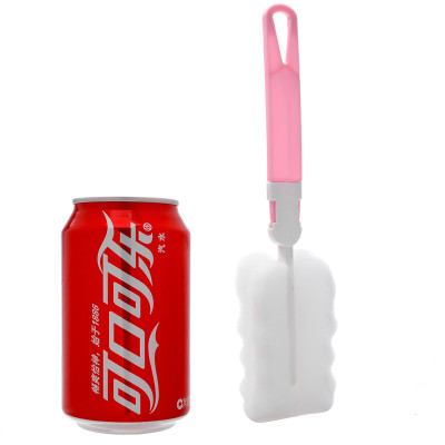 Cây cọ rửa ly cốc, chai lọ, bình sữa bằng mút xốp cán rời có móc treo tiện dụng cho gia đình, quán ăn, cà phê - Dụng cụ rửa ly cốc nhỏ gọn tiện dụng