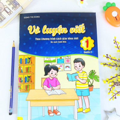 Sách - Combo 2 cuốn Vở Luyện Viết Lớp 1 - Biên soạn theo chương trình Cánh Diều - ndbooks