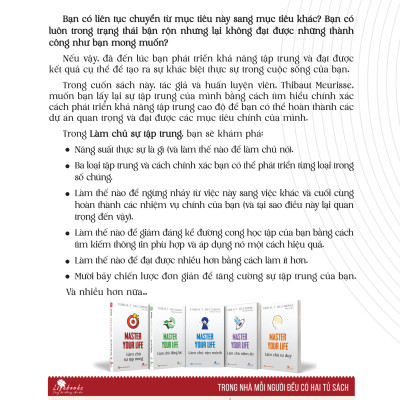 Master your life - Làm chủ sự tập trung