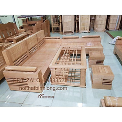 Bàn ghế gỗ sồi