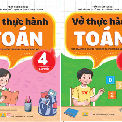 Sách - Vở Thực Hành Toán 4 - Biên soạn theo chương trình GDPT mới - ndbooks