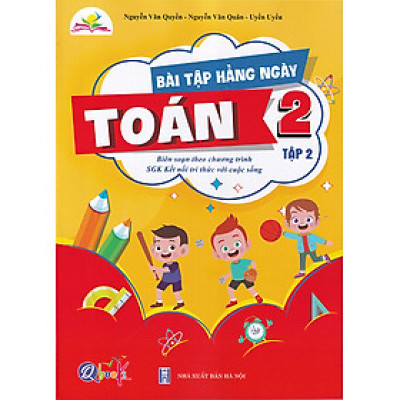 Sách - Bài tập hằng ngày Toán 2 tập 2 (Biên soạn theo chương trình sgk Kết nối tri thức với cuộc sống)