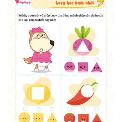 Bộ Sách Wolfoo Khám Phá Toán Học Vui - Tập 1-4 (Bộ 4 Cuốn)