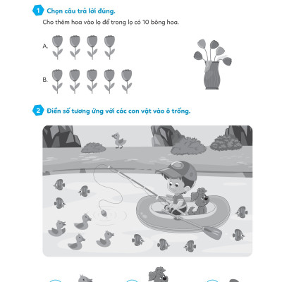 Bài Tập Bổ Trợ Toán Cơ Bản Và Nâng Cao Lớp 1 - Tập 1 _MEGA