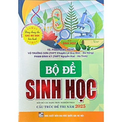 Bộ đề Sinh Học ( Đầy đủ các dạng trắc nghiệm theo cấu trúc đề thi 2025- Dùng chung cho các bộ SGK) (HA-MK)