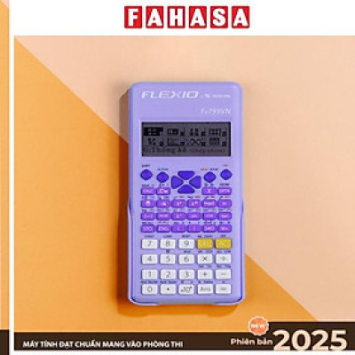 Máy Tính Khoa Học Flexio - Thiên Long Fx799VN - Phiên Bản 2025 - Màu Tím