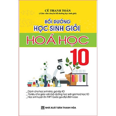 Sách - Bồi Dưỡng Học Sinh Giỏi Hóa Học Lớp 10 - Khang Việt Book