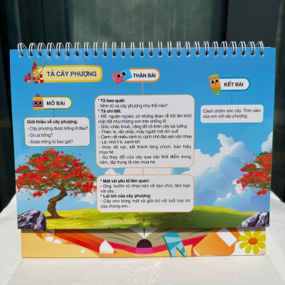 Sách - Bộ Lịch Công Thức Làm Văn Tiểu Học (Phiên bản 5.0)