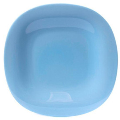 Đĩa (dĩa) nông lòng Luminarc Carine thủy tinh Light Blue P4245 - 19cm