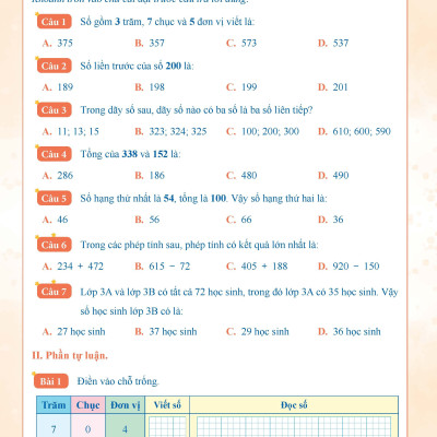 Sách Combo Bài Tập Tuần Toán Lớp 3 - Kết Nối Tri Thức Với Cuộc Sống - BẢN QUYỀN