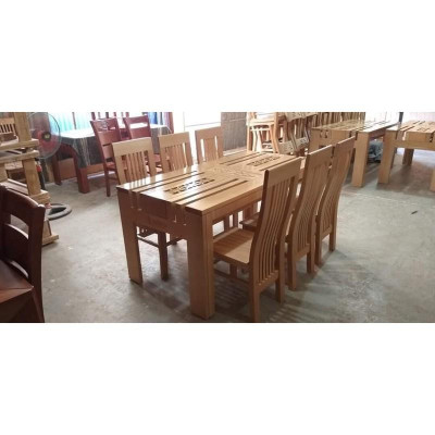 bàn ăn gỗ  - hàng đẹp - làm kỹ