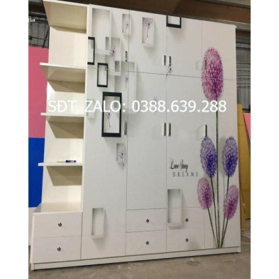 Tủ nhựa in 3D sắc nét, chống xước