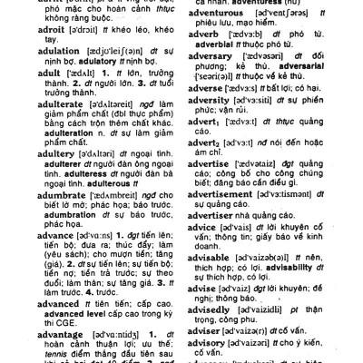 Từ Điển Anh - Việt (287.000 Từ)