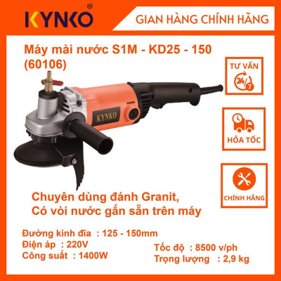 Máy mài nước cầm tay Kynko chính hãng S1M- KD25 -150 #60106 giá tốt