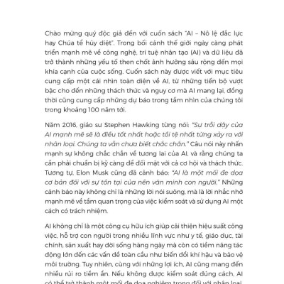 Sách - AI - Nô Lệ Đắc Lực Hay Chúa Tể Hủy Diệt