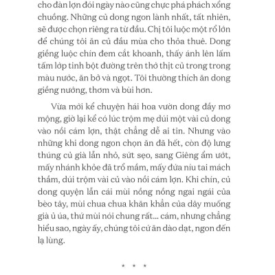 Sách - Viết Cho Những Điều Bé Nhỏ - Những Miền Hương Nhớ