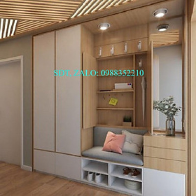 Tủ gỗ đựng quần áo đồ dùng phòng ngủ cao cấp sang trọng (mã BL021)