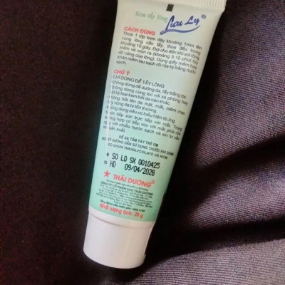 Kem tẩy lông nách, tay, chân, Đùi, Đường Bikini 20g Tẩy lông nhẹ nhàng, không gây đau và làm chậm thời gian lông mọc trở lại