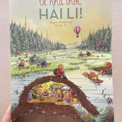 Combo 2 cuốn Về Nhà Thôi, Hải Li! Và Lênh Đênh Theo Dòng Xanh - Magnus Weightman - Kim Ngọc dịch