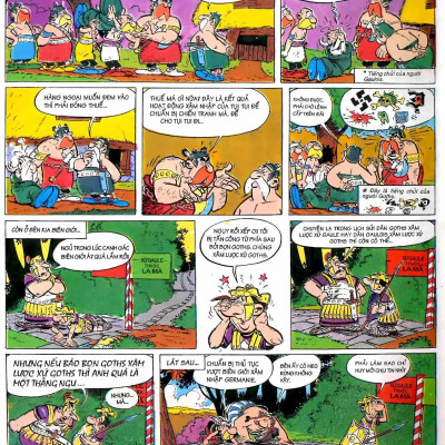 Astérix - Astérix Và Người Goth