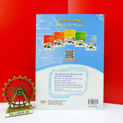 Combo 2 sách hướng dẫn học lập trình Scratch cho học sinh lớp 5