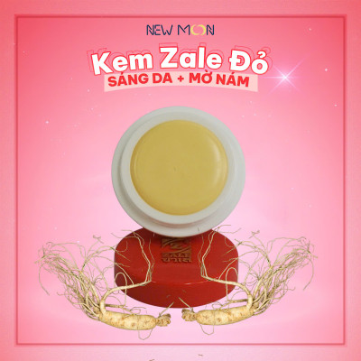 Kem Dưỡng Trắng Da ZALE ĐỎ NHÂN SÂM 6g Tẩy Nám Tàn Nhang Che Khuyết Điểm