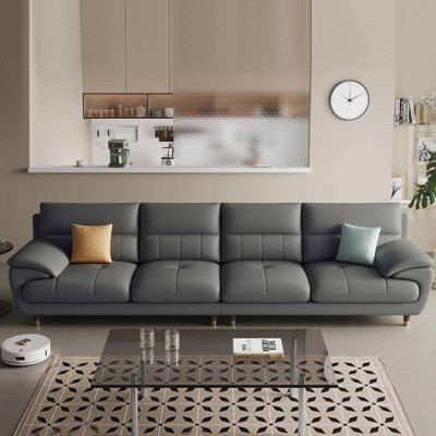 Sofa da góc L cao cấp Juno Sofa(mẫu mới) HDCT-19