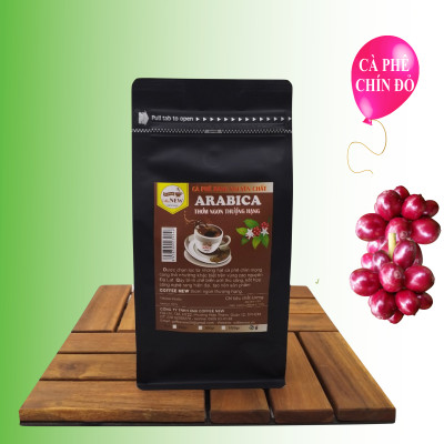 Cafe(Cà Phê) Arabica Nguyên Chất 100% - Gói 500g Tặng Lót Ly  - Pha Phin Hoặc Pha Máy - Thơm Quyến Rũ, Vị Đắng Nhẹ, Hậu Chua Thanh - Coffee New