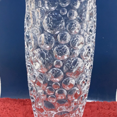 Bình ắm hoa thủy tinh 30cm, Lọ cắm hoa thủy tinh 30cm