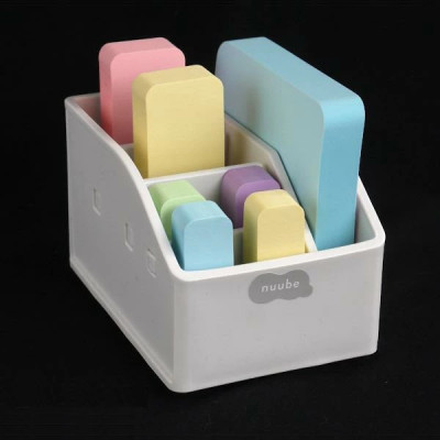 Khay đựng giấy nhớ & đồ dùng văn phòng phẩm Nuube - Xám xanh