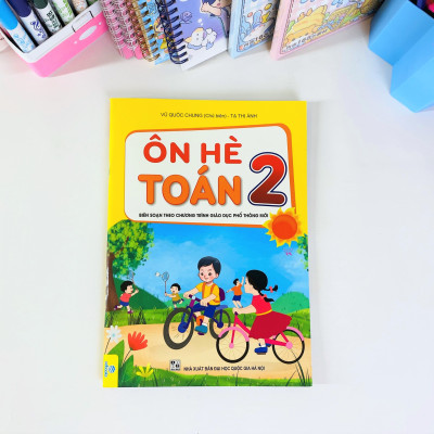 Bộ 2 cuốn Ôn Hè Toán + Tiếng Việt 2 Cánh Diều - ndbooks