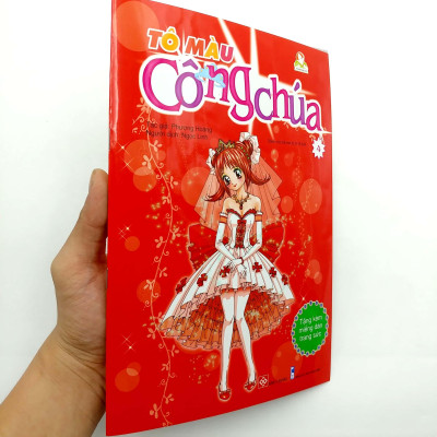 Tô Màu Công Chúa (Tập 4) - Tặng Kèm Miếng Dán Trang Sức