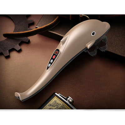 Máy Massage Cầm Tay Cá Heo Nikio NK-178 Dòng Cao Cấp - 6 Cấp Độ, Pin Sạc Không Dây, Cán Tay Dài Hỗ Trợ Mát Xa Toàn Thân, Với 7 Đầu Mát Xa Cải Tiến Mát Xa Giảm Đau Cơ, Khớp - Tăng Tuần Hoàn Máu