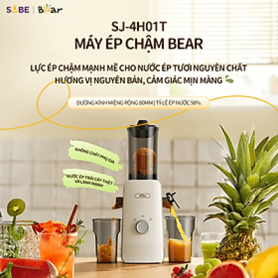 Máy ép trái cây Bear SJ-4H01T hàng chính hãng