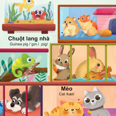 Sách Âm Thanh - Thế Giới Động Vật _DTI