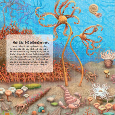 Sách thiếu nhi - Theo Dòng Thời Gian - Thời Tiền Sử (Bìa cứng)