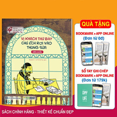 Truyện Tranh Thiếu Nhi Hay Cho Bé - Câu Chuyện Về Tính Nhẫn Nại - Vị Khách Thứ Bảy, Chú Ếch Rơi Vào Thùng Sữa
