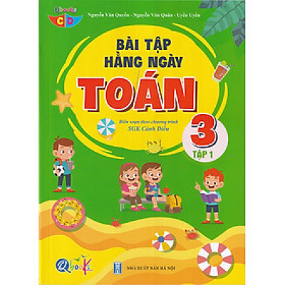 Sách - Bài tập hằng ngày Toán 3 tập 1 (Biên soạn theo chương trình sgk Cánh diều)