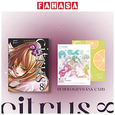 Sách - Citrus - Tập 8 - Tặng Kèm Hologram Postcard Hai Mặt