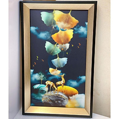 Đèn tranh LED nghệ thuật TR-06 trang trí nội thất hiện đại, sang trọng - 3 chế độ ánh sáng