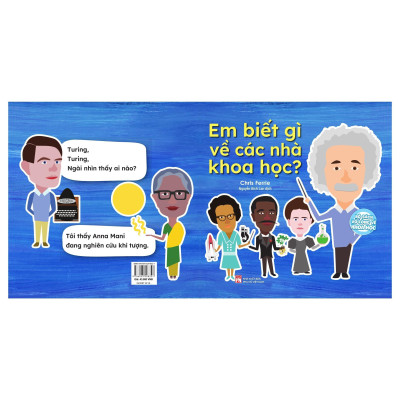 Sách - Bộ Sách Vỡ Lòng Về Khoa Học - Em Biết Gì Về Các Nhà Khoa Học - NXB Phụ Nữ