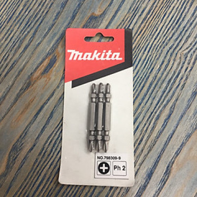 Bộ 3 mũi vặn vít PH2x65mm chuôi lục giác 1/4"(6.35mm) 798309-9