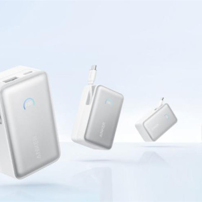 Pin sạc dự phòng Anker Nano 10000mAh 45w 1C1A tích hợp cáp USB-C A1638 - GiaPhucStore | Hàng Chính Hãng